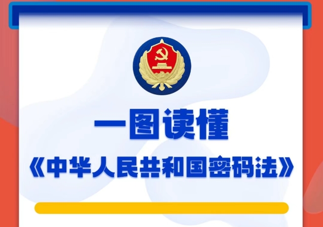 一图读懂《中华人民共和国密码法》